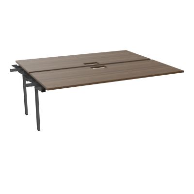 CONECT BUR BENCH SUI 200X165PERCE TRAPPE PIED FIXE RECT INTERMEDIAIRE + GOULOTTE N6 SC