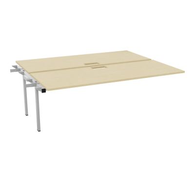 CONECT BUR BENCH SUI 200X165PERCE TRAPPE PIED FIXE RECT INTERMEDIAIRE + GOULOTTE N8 SA
