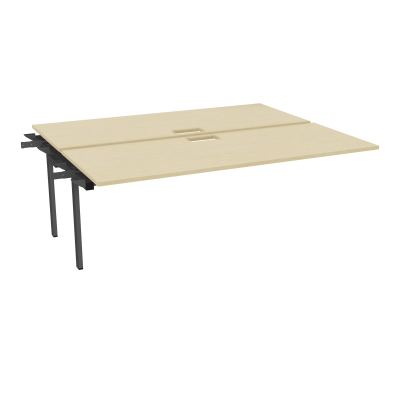CONECT BUR BENCH SUI 200X165PERCE TRAPPE PIED FIXE RECT INTERMEDIAIRE + GOULOTTE N8 SC
