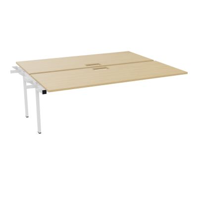CONECT BUR BENCH SUI 200X165PERCE TRAPPE PIED FIXE RECT INTERMEDIAIRE + GOULOTTE   R1 SO