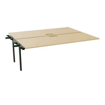 CONECT BUR BENCH SUI 200X165PERCE TRAPPE PIED FIXE RECT INTERMEDIAIRE + GOULOTTE   R1 ST
