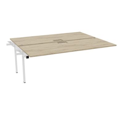 CONECT BUR BENCH SUI 200X165PERCE TRAPPE PIED FIXE RECT INTERMEDIAIRE + GOULOTTE R3 SO