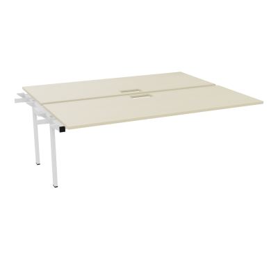 CONECT BUR BENCH SUI 200X165PERCE TRAPPE PIED FIXE RECT INTERMEDIAIRE + GOULOTTE R3 ST