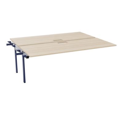 CONECT BUR BENCH SUI 200X165PERCE TRAPPE PIED FIXE RECT INTERMEDIAIRE + GOULOTTE RZ X4