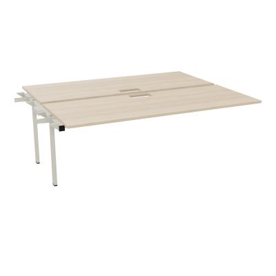CONECT BUR BENCH SUI 200X165PERCE TRAPPE PIED FIXE RECT INTERMEDIAIRE + GOULOTTE RZ ZC