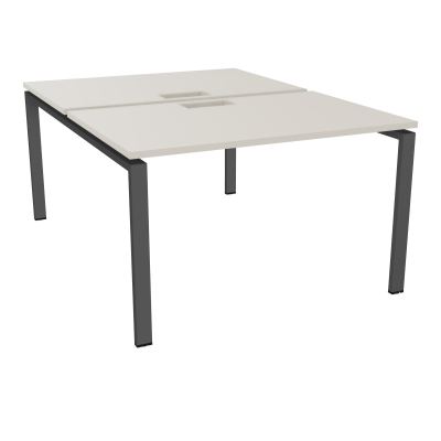 BENCH CONECT L120XP165CM-2 PLAT NS TRAPPES -PIET ARCHE RECT FX N5 SC