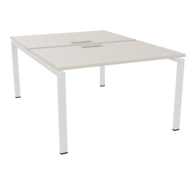 BENCH CONECT L120XP165CM-2 PLAT NS TRAPPES -PIET ARCHE RECT FX N5 SO