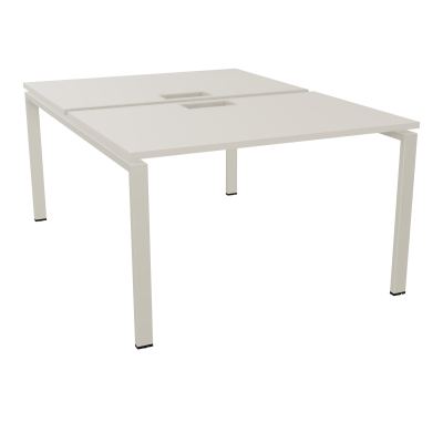 BENCH CONECT L120XP165CM-2 PLAT NS TRAPPES -PIET ARCHE RECT FX N5 ZC