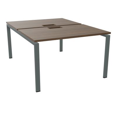 BENCH CONECT L120XP165CM-2 PLAT NS TRAPPES -PIET ARCHE RECT FX N6 SU