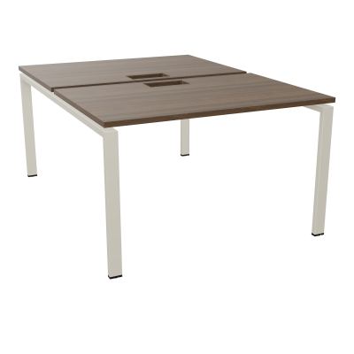 BENCH CONECT L120XP165CM-2 PLAT NS TRAPPES -PIET ARCHE RECT FX N6 ZC