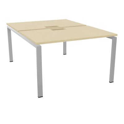 BENCH CONECT L120XP165CM-2 PLAT NS TRAPPES -PIET ARCHE RECT FX N8 SA
