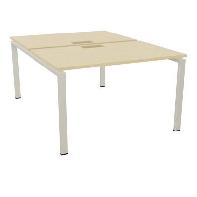 BENCH CONECT L120XP165CM-2 PLAT NS TRAPPES -PIET ARCHE RECT FX N8 ZC