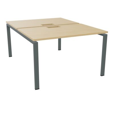 BENCH CONECT L120XP165CM-2 PLAT NS TRAPPES -PIET ARCHE RECT FX   R1 SU