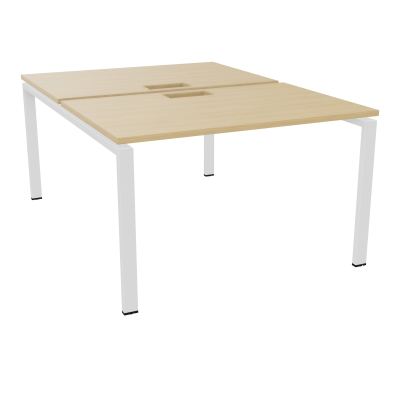 BENCH CONECT L120XP165CM-2 PLAT NS TRAPPES -PIET ARCHE RECT FX   R1 ZO