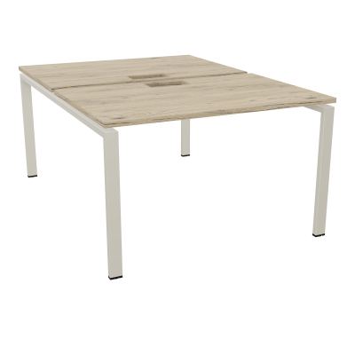 BENCH CONECT L120XP165CM-2 PLAT NS TRAPPES -PIET ARCHE RECT FX R3 ZC