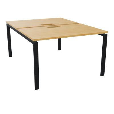 BENCH CONECT L120XP165CM-2 PLAT NS TRAPPES -PIET ARCHE RECT FX   R5 ZP