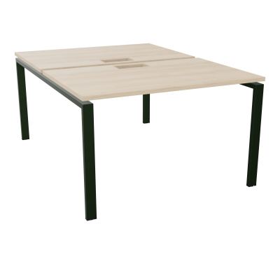 BENCH CONECT L120XP165CM-2 PLAT NS TRAPPES -PIET ARCHE RECT FX RZ ST
