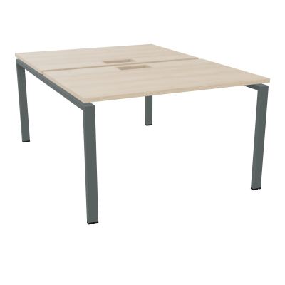 CONECT BENCH L120XP165CM-2 PLAT SANS TRAPPES RZ-PIET ARCHE RECT FX SU