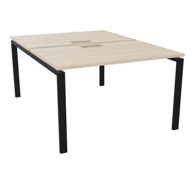 CONECT BENCH L120XP165CM-2 PLAT SANS TRAPPES RZ-PIET ARCHE RECT FX ZP