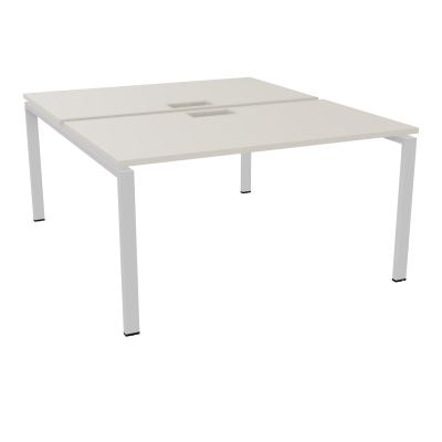 BENCH CONECT L140XP165CM-2 PLAT NS TRAPPES -PIET ARCHE RECT FX N5 SD