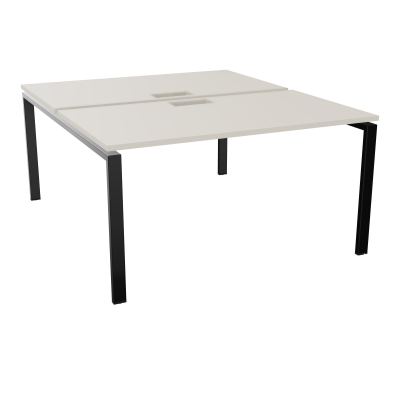 BENCH CONECT L140XP165CM-2 PLAT NS TRAPPES -PIET ARCHE RECT FX N5 SG