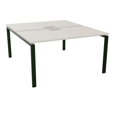 BENCH CONECT L140XP165CM-2 PLAT NS TRAPPES -PIET ARCHE RECT FX N5 ST