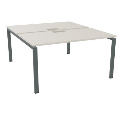 BENCH CONECT L140XP165CM-2 PLAT NS TRAPPES -PIET ARCHE RECT FX N5 SU