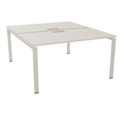 BENCH CONECT L140XP165CM-2 PLAT NS TRAPPES -PIET ARCHE RECT FX N5 ZC