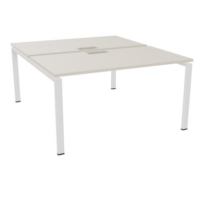 BENCH CONECT L140XP165CM-2 PLAT NS TRAPPES -PIET ARCHE RECT FX N5 ZO