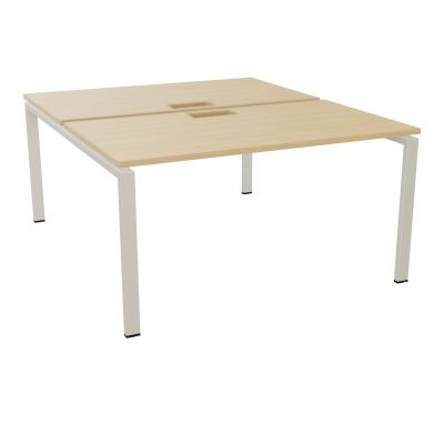 BENCH CONECT L140XP165CM-2 PLAT NS TRAPPES -PIET ARCHE RECT FX   R1 ZC