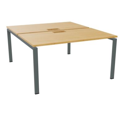 BENCH CONECT L140XP165CM-2 PLAT NS TRAPPES -PIET ARCHE RECT FX   R5 SU