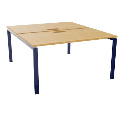 BENCH CONECT L140XP165CM-2 PLAT NS TRAPPES -PIET ARCHE RECT FX   R5 X4