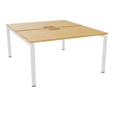 BENCH CONECT L140XP165CM-2 PLAT NS TRAPPES -PIET ARCHE RECT FX   R5 ZO