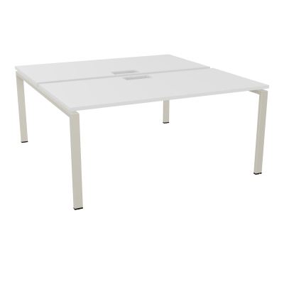 BENCH CONECT L160XP165CM-2 PLAT NS TRAPPES -PIET ARCHE RECT FX MG ZC