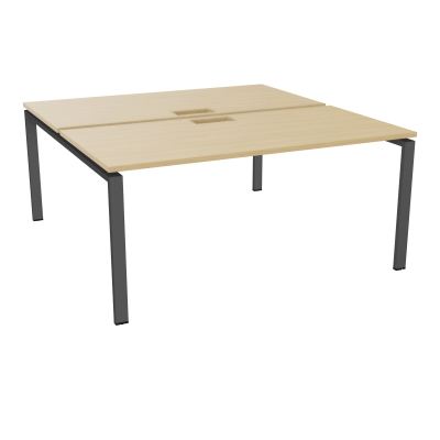 BENCH CONECT L160XP165CM-2 PLAT NS TRAPPES -PIET ARCHE RECT FX   R1 SC