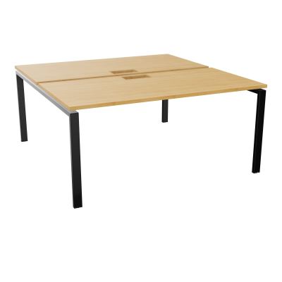 BENCH CONECT L160XP165CM-2 PLAT NS TRAPPES -PIET ARCHE RECT FX   R5 SG