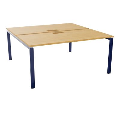 BENCH CONECT L160XP165CM-2 PLAT NS TRAPPES -PIET ARCHE RECT FX   R5 X4