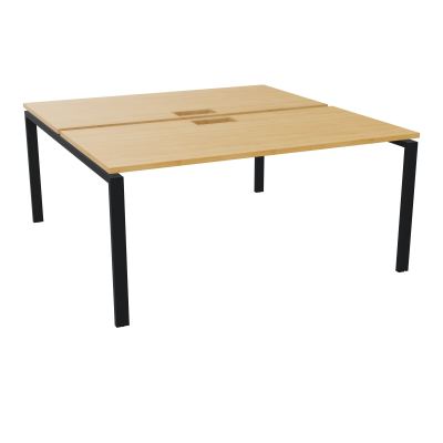 BENCH CONECT L160XP165CM-2 PLAT NS TRAPPES -PIET ARCHE RECT FX   R5 ZP