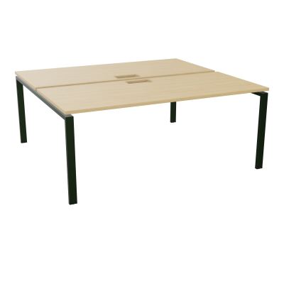 BENCH CONECT L180XP165CM-2 PLAT NS TRAPPES -PIET ARCHE RECT FX   R1 ST