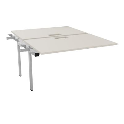 BENCH SUIVANT CONECT L120XP165CM-2 PLAT EP25MM NS TRAPPES -PIET INTERM. CARRE N5 SA