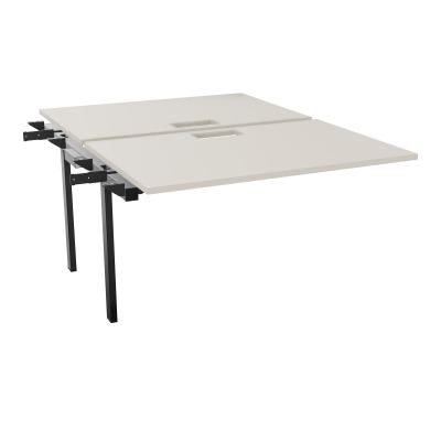 BENCH SUIVANT CONECT L120XP165CM-2 PLAT EP25MM NS TRAPPES -PIET INTERM. CARRE N5 SG