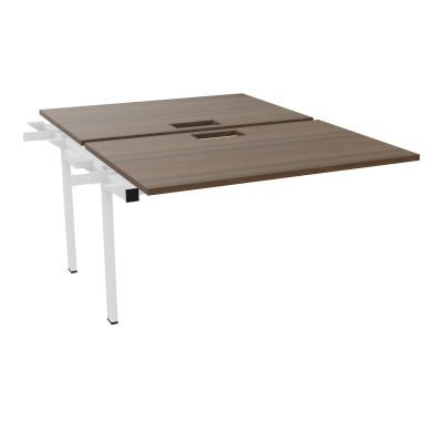 BENCH SUIVANT CONECT L120XP165CM-2 PLAT EP25MM NS TRAPPES -PIET INTERM. CARRE N6 SO