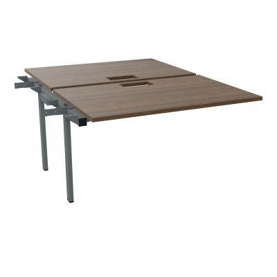 BENCH SUIVANT CONECT L120XP165CM-2 PLAT EP25MM NS TRAPPES -PIET INTERM. CARRE N6 SU
