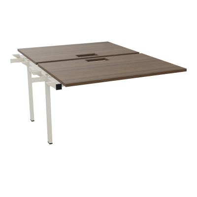 BENCH SUIVANT CONECT L120XP165CM-2 PLAT EP25MM NS TRAPPES -PIET INTERM. CARRE N6 ZC