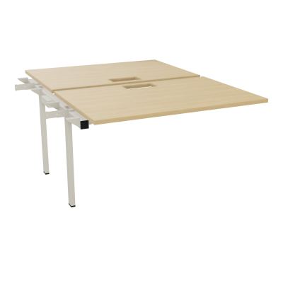 BENCH SUIVANT CONECT L120XP165CM-2 PLAT EP25MM NS TRAPPES -PIET INTERM. CARRE   R1 ZC