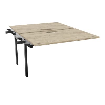 CONECT BENCH SUIVANT L120XP165CM-2 PLAT EP25MM SANS TRAPPES R3-PIET INTERM. CARRE SG