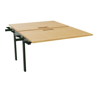 BENCH SUIVANT CONECT L120XP165CM-2 PLAT EP25MM NS TRAPPES -PIET INTERM. CARRE   R5 ST