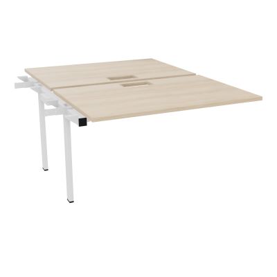 CONECT BENCH SUIVANT L120XP165CM-2 PLAT EP25MM SANS TRAPPES RZ-PIET INTERM. CARRE SO