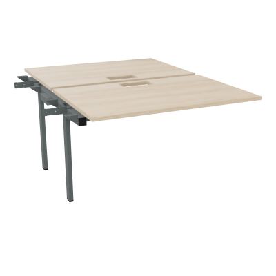 CONECT BENCH SUIVANT L120XP165CM-2 PLAT EP25MM SANS TRAPPES RZ-PIET INTERM. CARRE SU