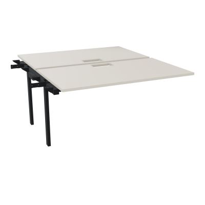 BENCH SUIVANT CONECT L140XP165CM-2 PLAT EP25MM NS TRAPPES -PIET INTERM. CARRE N5 ZP
